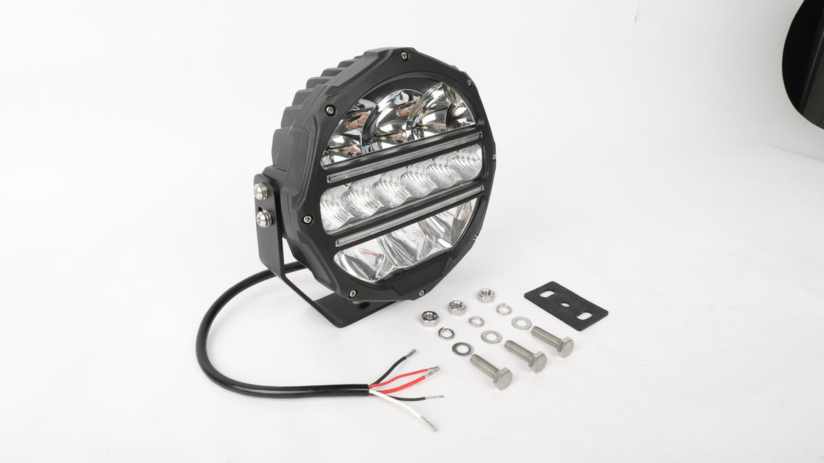 LED verstraler 9 tot 32V DC 9 inch 120 W, foto 2