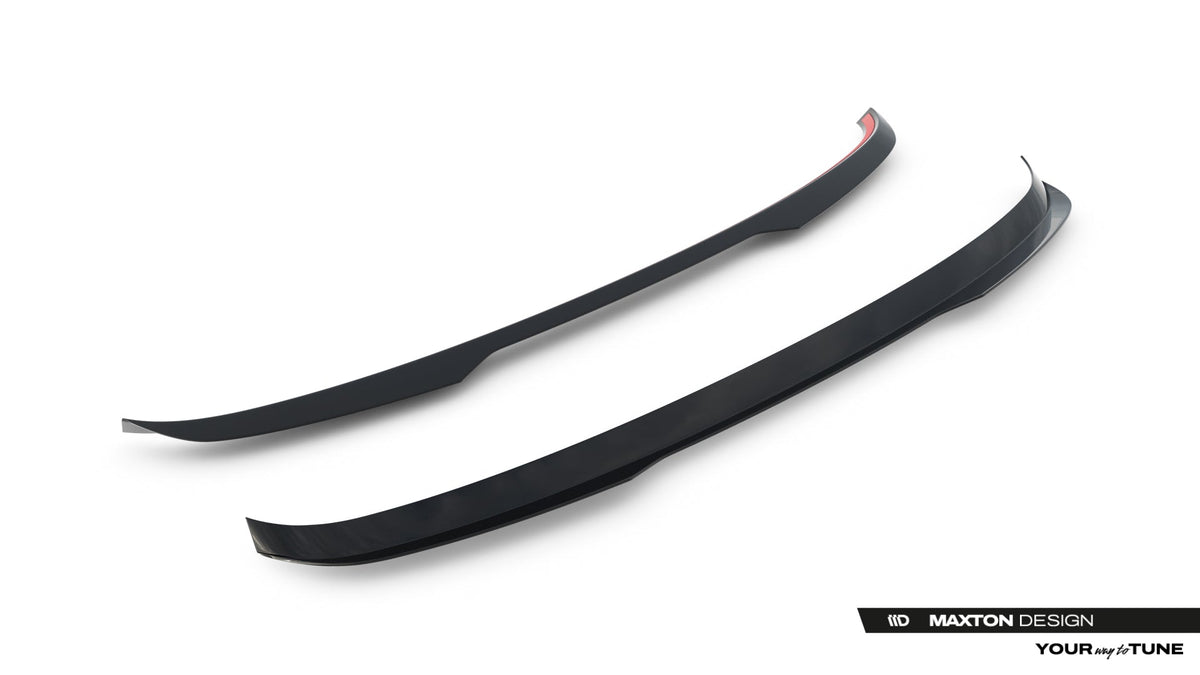 Maxton Design Spoiler Cap V.1, BMW 5 Standard / M-Pack / M550 Sedan G30 / G30 Facelift