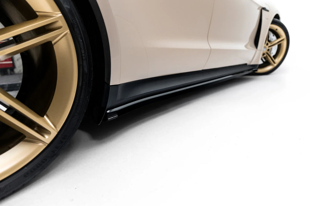 Maxton Design Side Splitters, Porsche Taycan / Taycan 4 / Taycan 4S / Taycan GTS Mk1