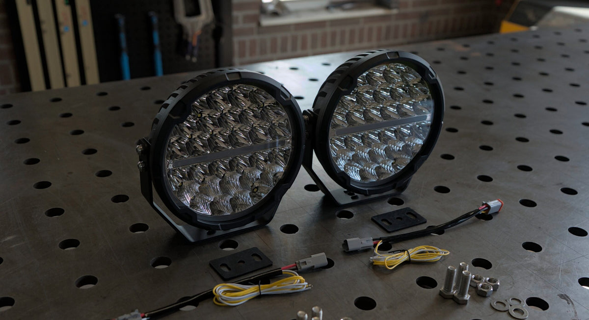 LED verstraler rond 9 inch, foto 10