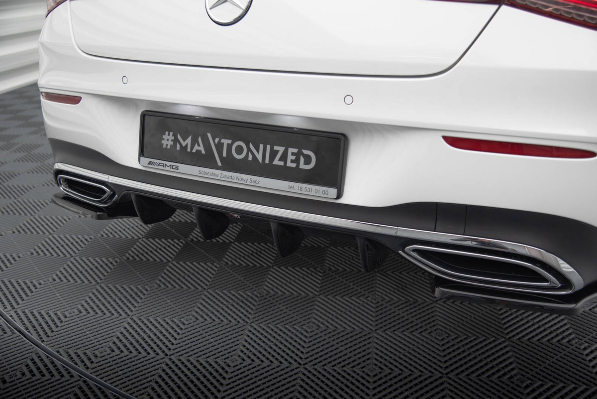 Maxton Design Rear Valance, Mercedes-Benz CLA AMG Line C118 / X118
