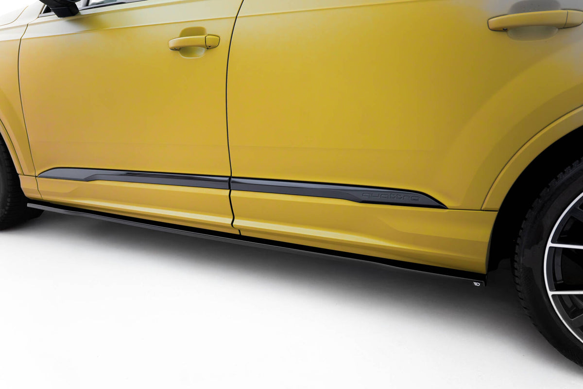 Maxton Design Side Splitters V.1, Audi SQ7 / Q7 S-Line Mk2 (4M) Facelift