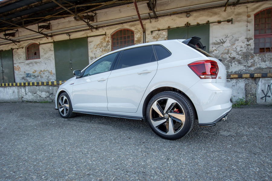 Side Skirts Diffusers pour Volkswagen Polo GTI / R-line Mk6 (Maxton Design)
