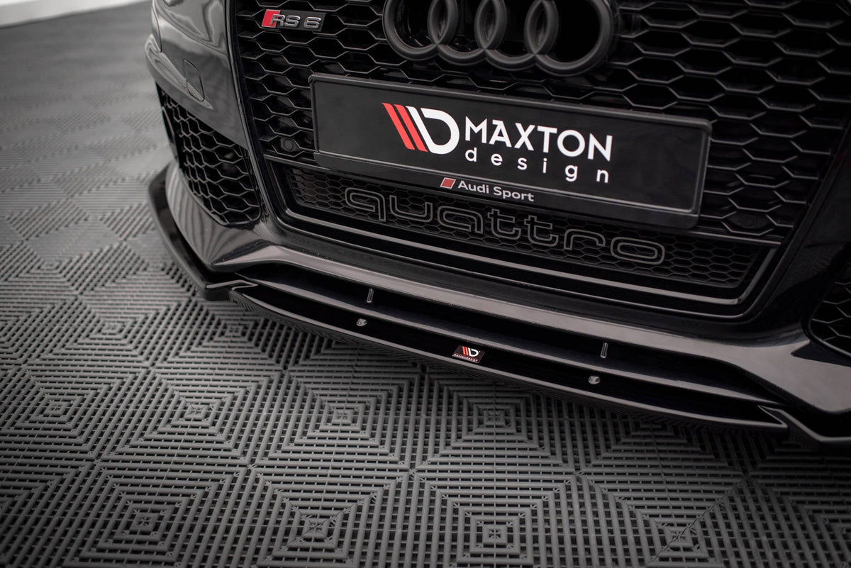 Maxton Design Front Splitter, Audi A6 RS6-look C7 / C7 facelift