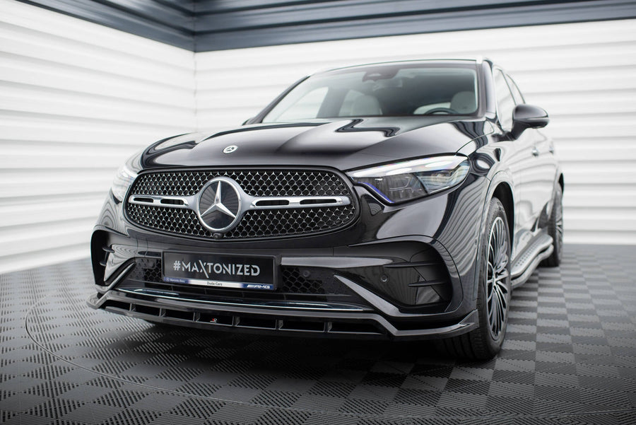 Front Splitter pour Mercedes-Benz GLC SUV / Coupe AMG-Line X254 / C254 (Maxton Design)