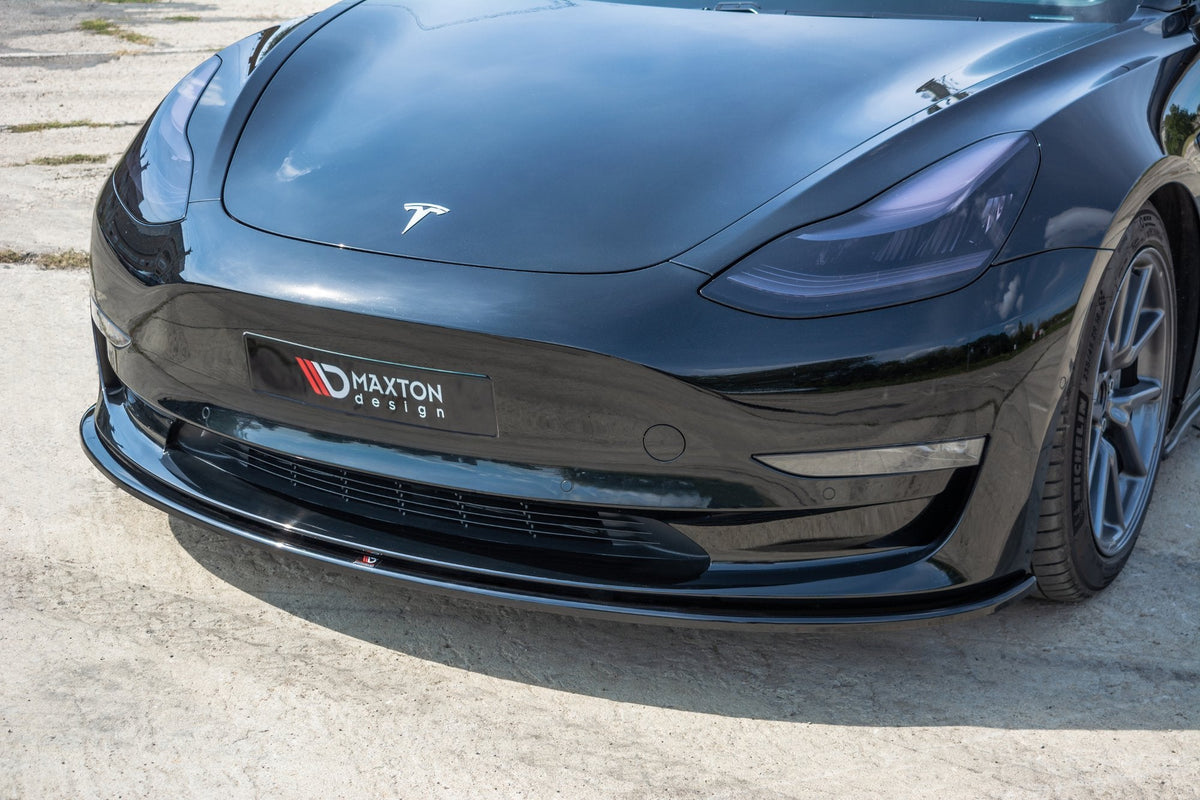 Maxton Design Front Splitter, Tesla Model 3 Mk1