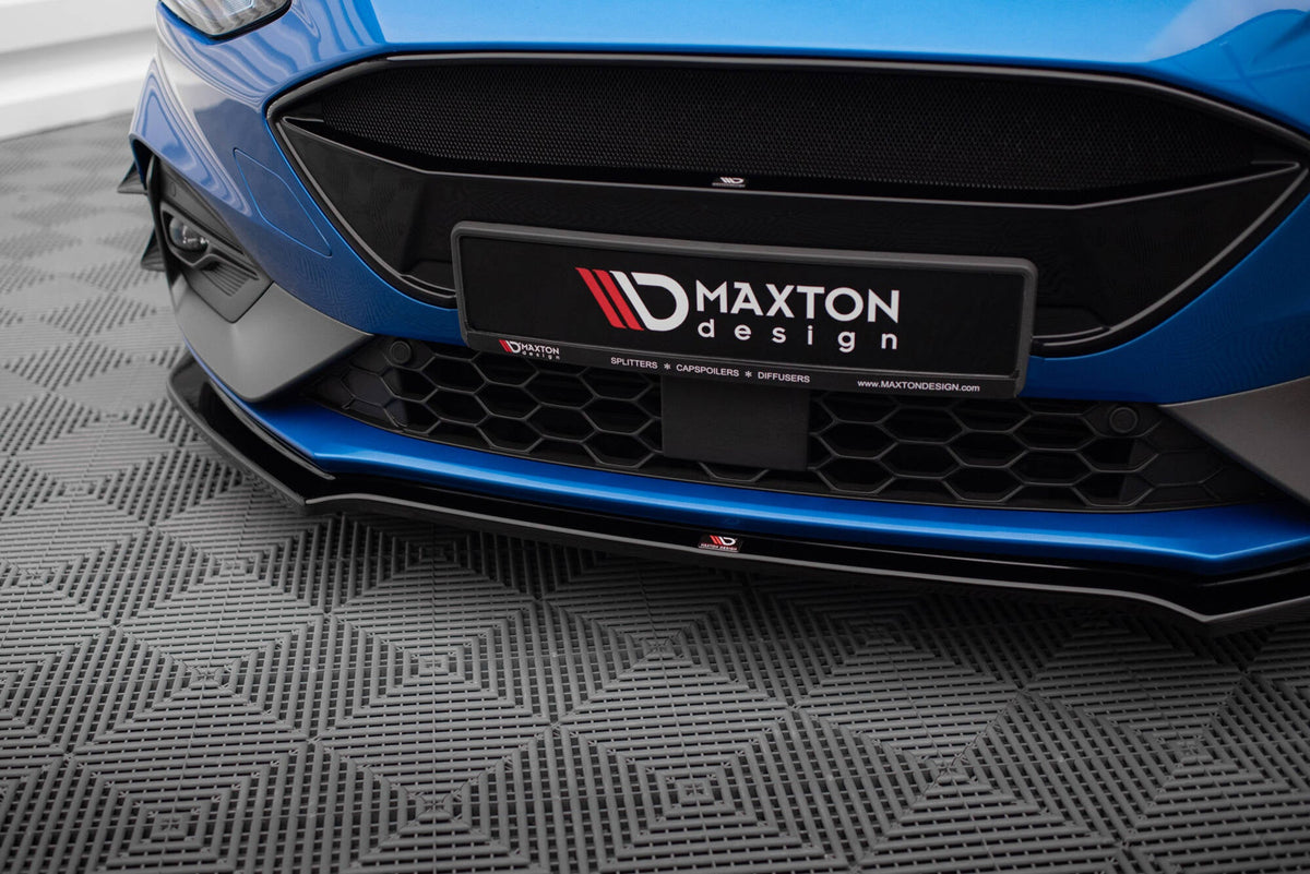Maxton Design Front Splitter, Ford Focus ST Mk4