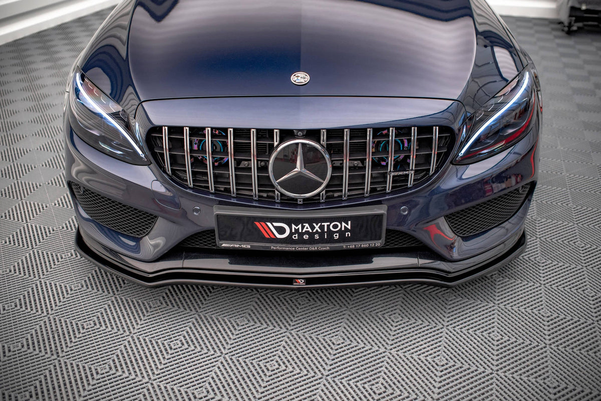 Maxton Design Front Splitter, Mercedes-Benz C-Klasse AMG Line W205