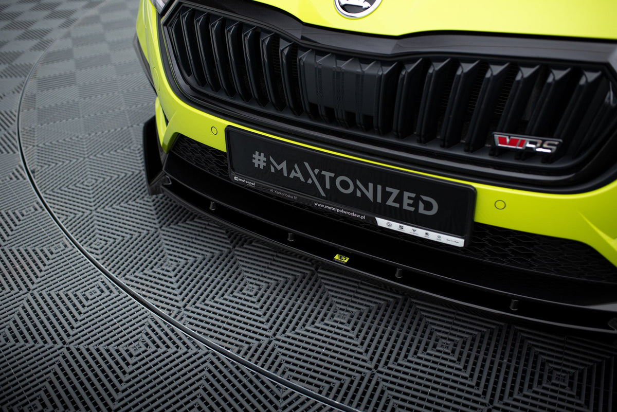 Maxton Design Front Splitter, Skoda Octavia RS Mk4