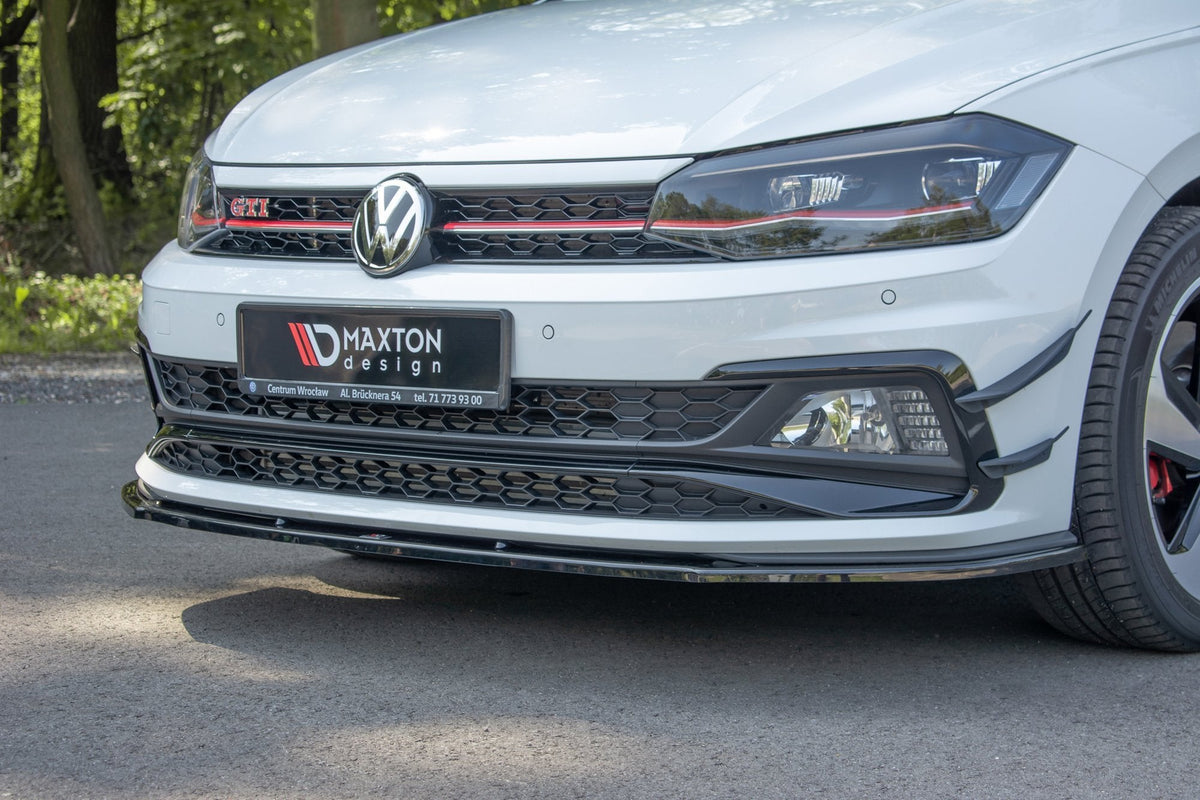 Maxton Design Front Splitter, Volkswagen Polo GTI Mk6 (AW)