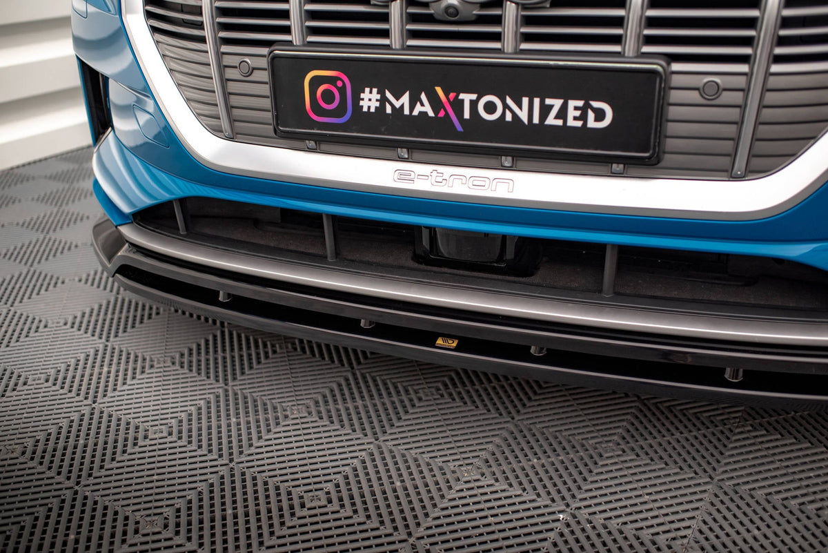 Maxton Design Front Splitter V.2, Audi e-tron