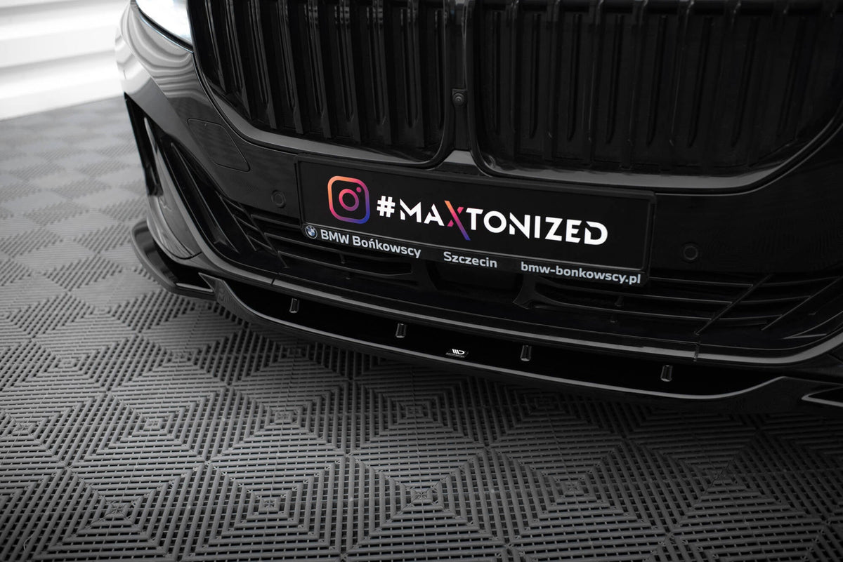 Maxton Design Front Splitter V.2, BMW 7 G11 / G12 Facelift