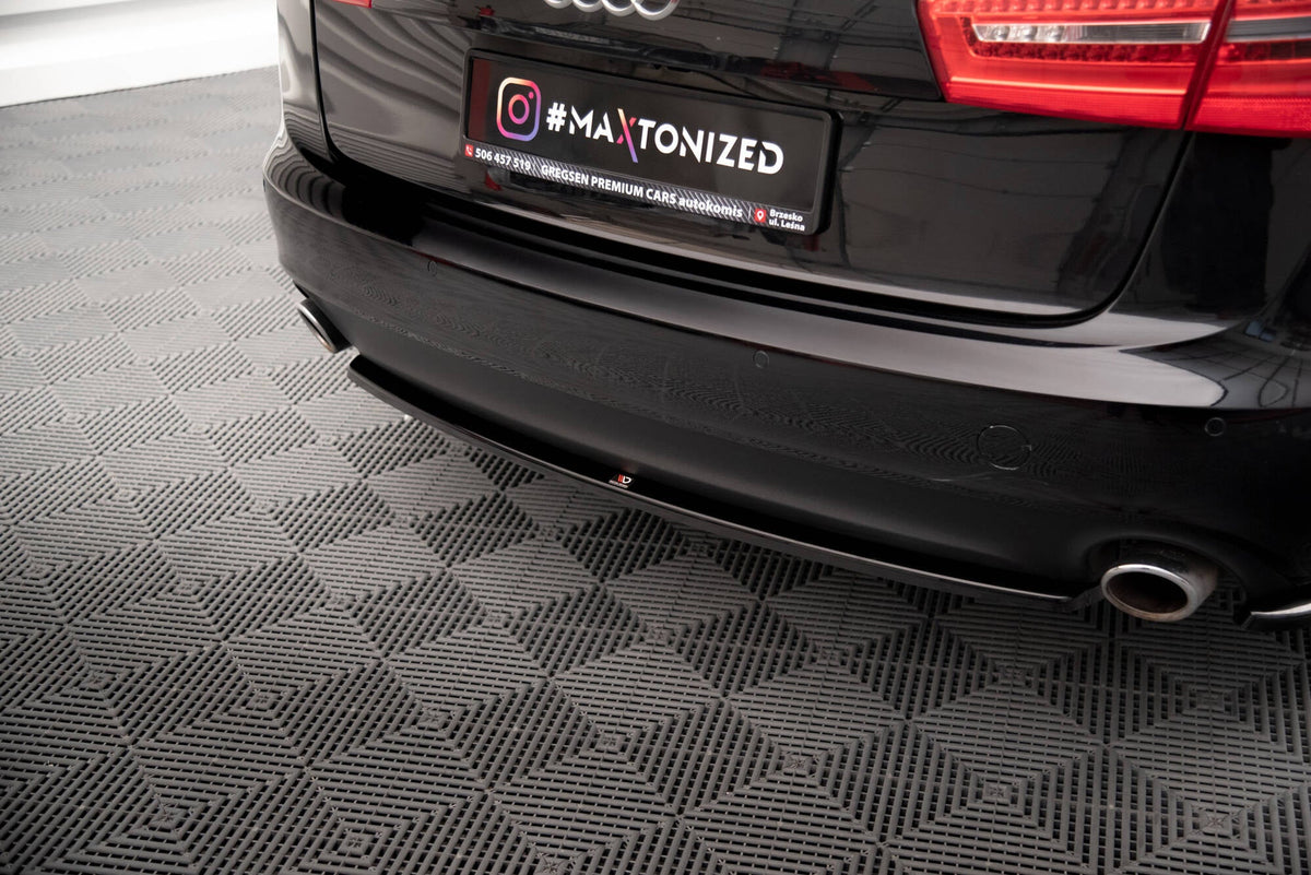 Maxton Design Rear Splitter, Audi A6 C7