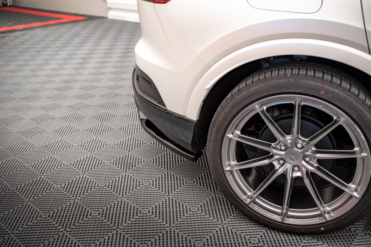 Maxton Design Rear Splitter (With Vertical Bars), Audi Q4 e-tron Sportback S-line Mk1