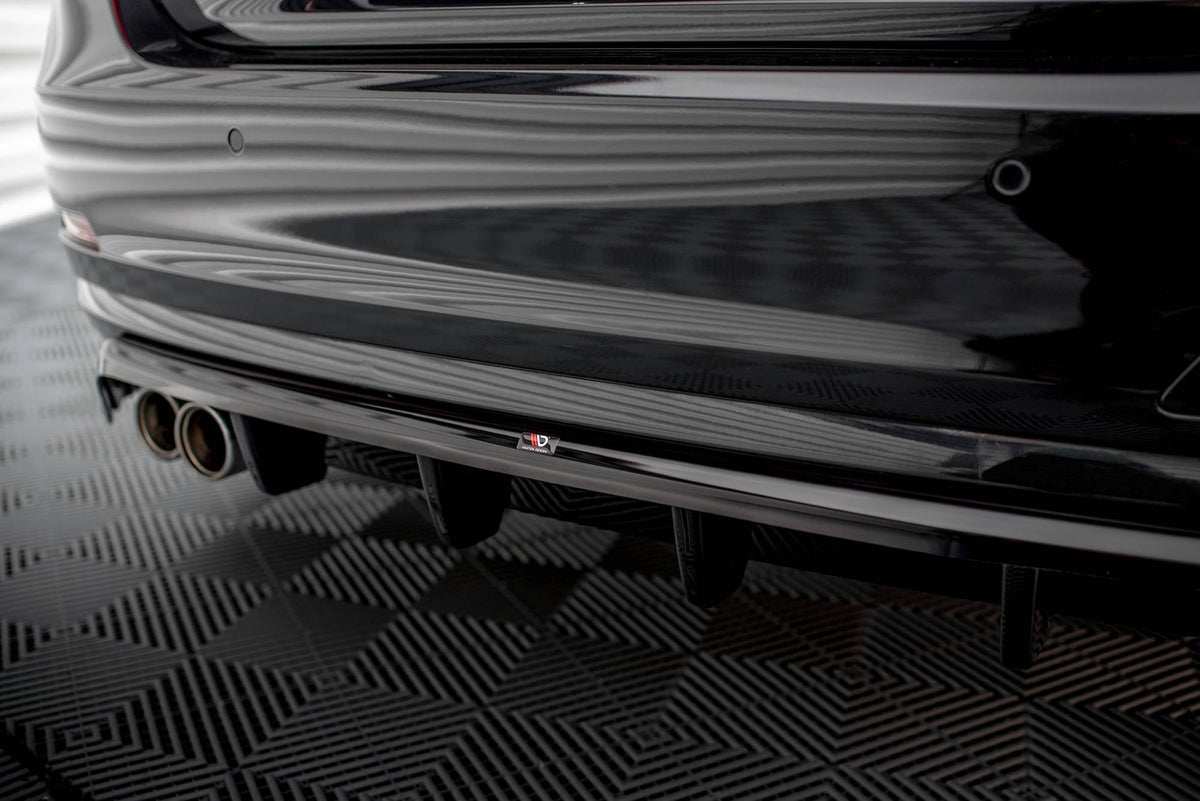 Maxton Design Rear Splitter (With Vertical Bars), BMW 4 Gran Coupe F36