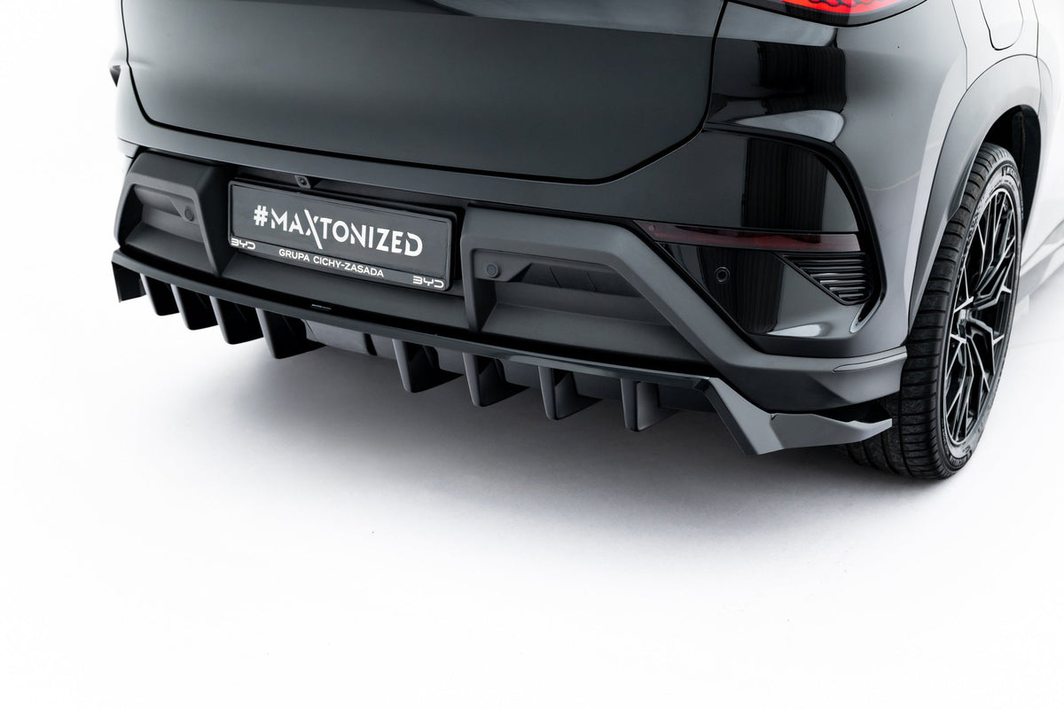 Maxton Design Rear Splitter (With Vertical Bars), BYD Sealion 7 Mk1