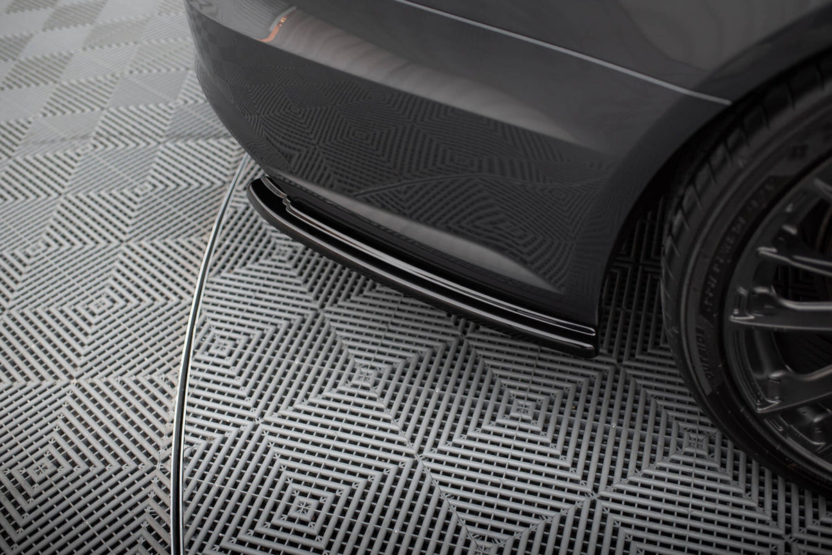Maxton Design Rear Side Splitters, Audi A6 / A6 S-line / S6 C7 facelift