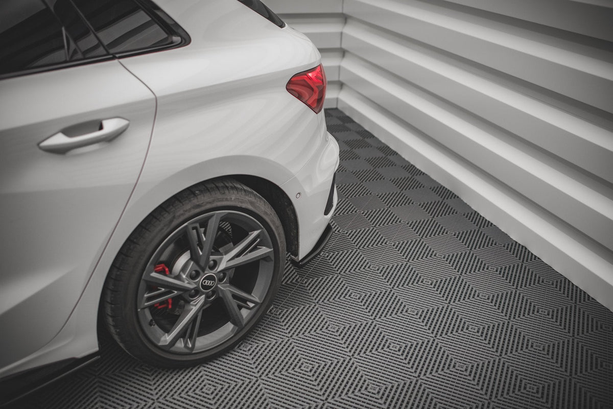 Maxton Design Rear Side Splitters, Audi A3 S-line / S3 Sportback 8Y