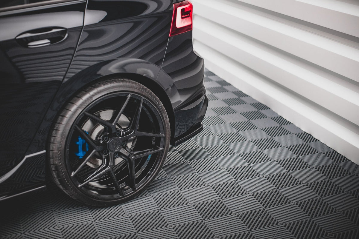 Maxton Design Rear Side Splitters, Volkswagen Golf R Mk8