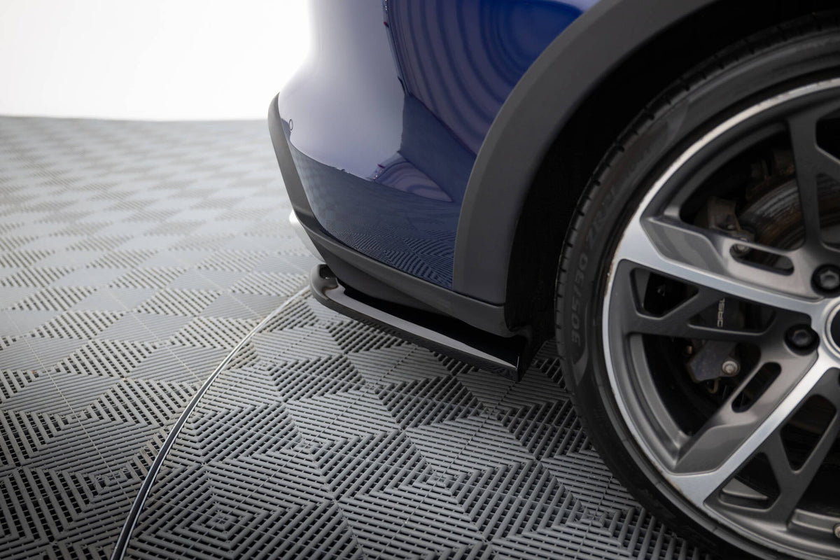 Maxton Design Rear Side Splitters, Porsche Taycan Cross Turismo 4S
