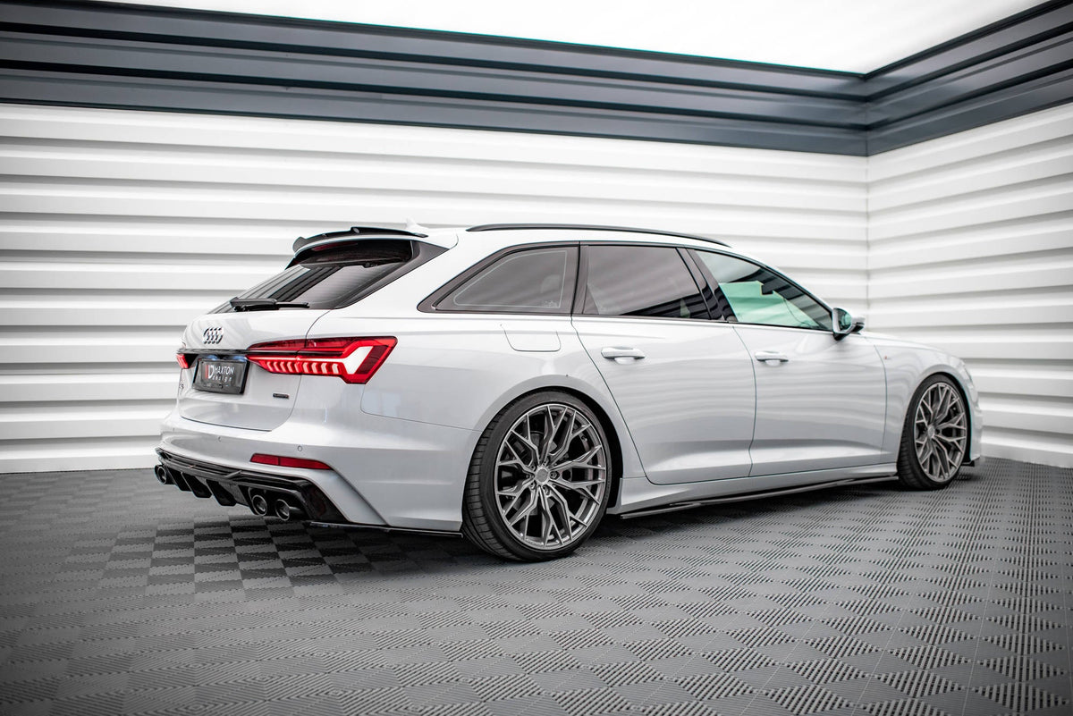 Maxton Design Spoiler Cap, Audi A6 / A6 Allroad / A6 S-line / S6 Avant C8 / C8 facelift
