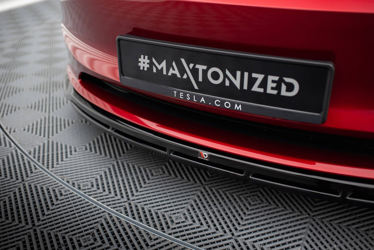 Maxton Design Set Of Splitters, Tesla Model 3 Project Highland(Facelift)