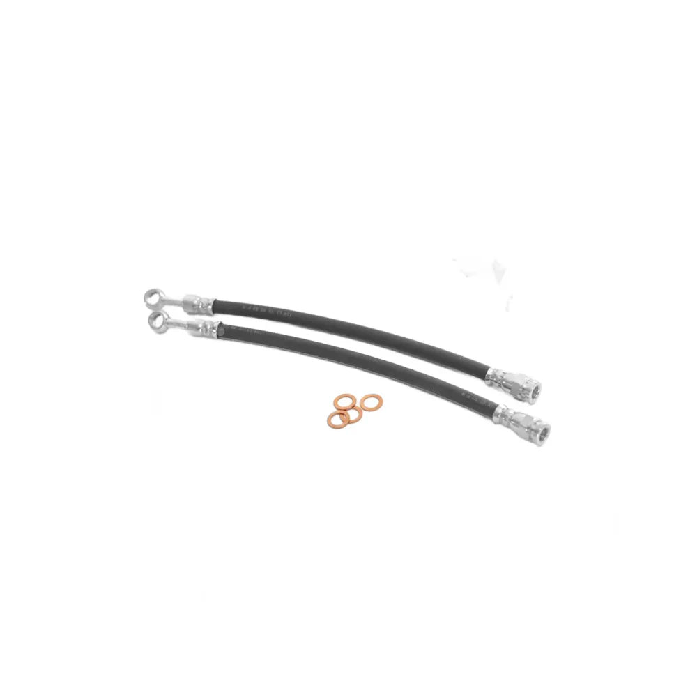Rubber remleidingen as naar remklauw voorzijde voor Nissan Patrol Y60 en Y61
