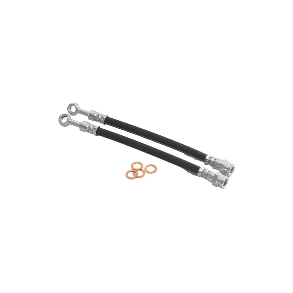 Rubber remleidingen as naar remklauw achterzijde voor Nissan Patrol Y60 en Y61