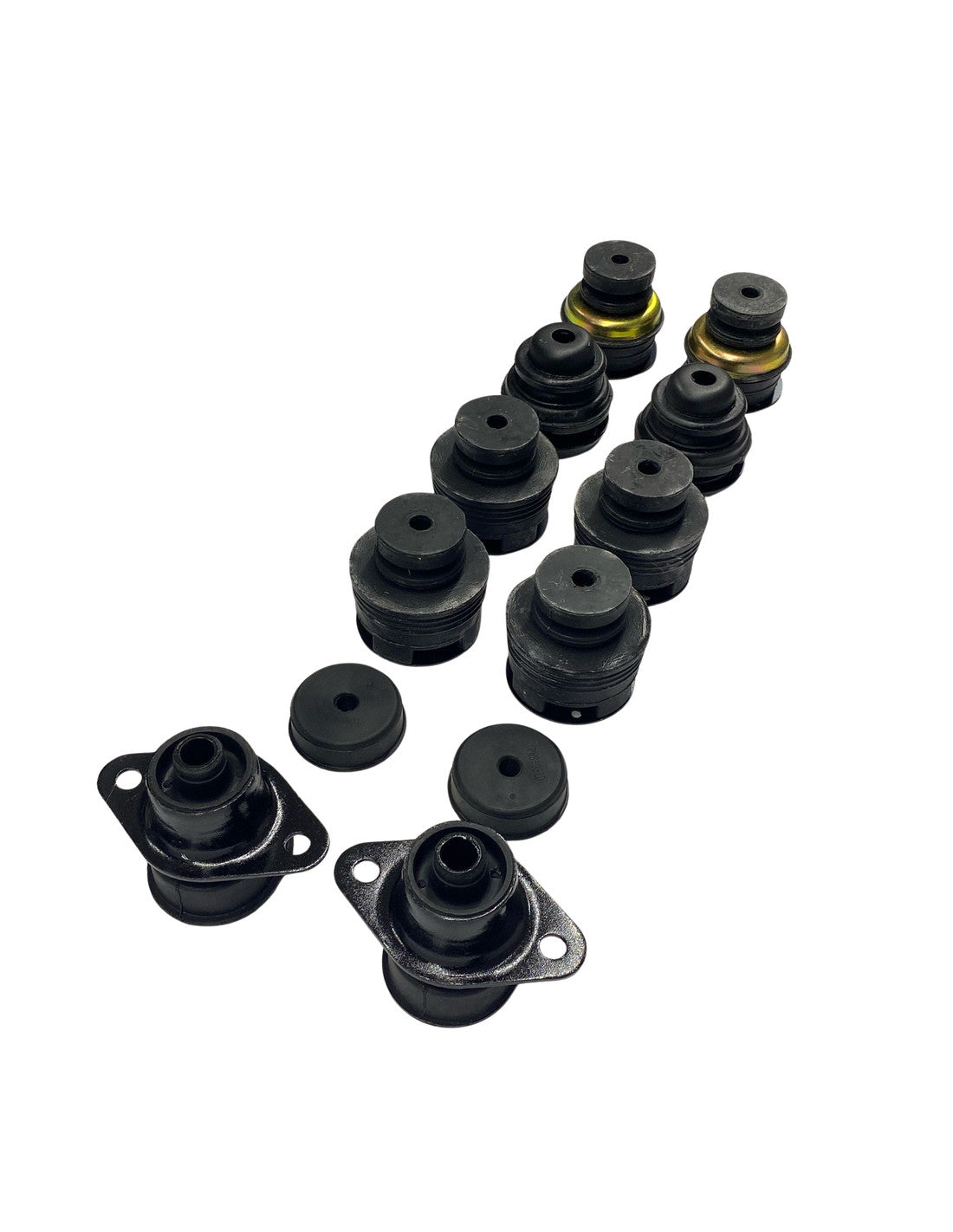 Carrosserierubbers met chassisbevestiging, set voor Nissan Patrol Y60 SWB