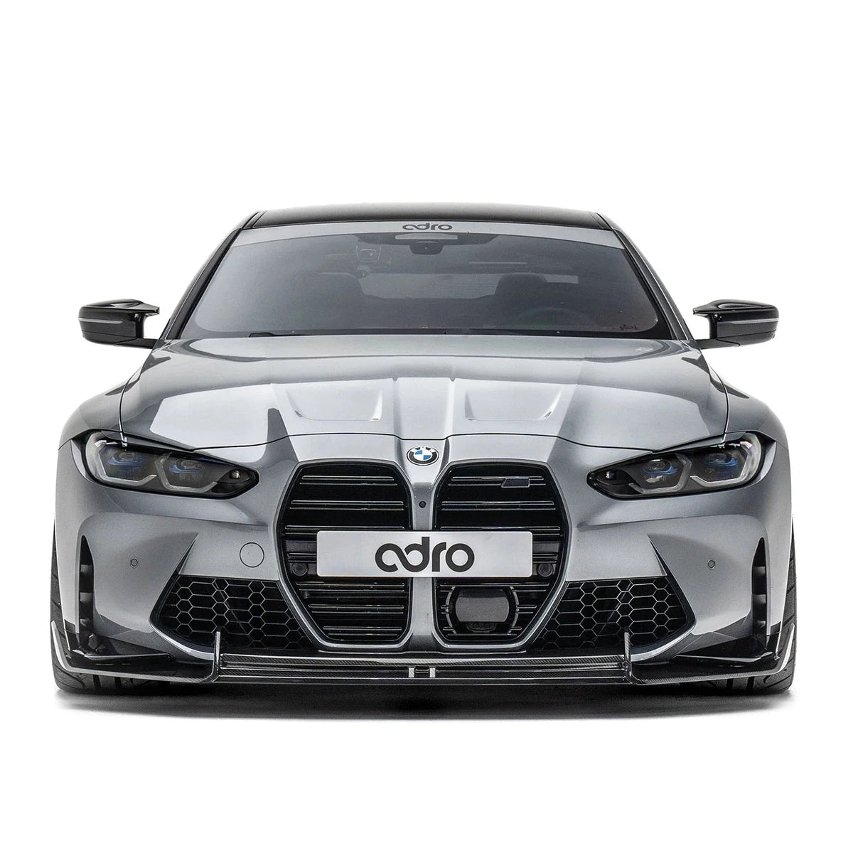 ADRO BMW G8X M3/M4 PREPREG CARBON FIBER FRONT LIP (STOCK BUMPER)