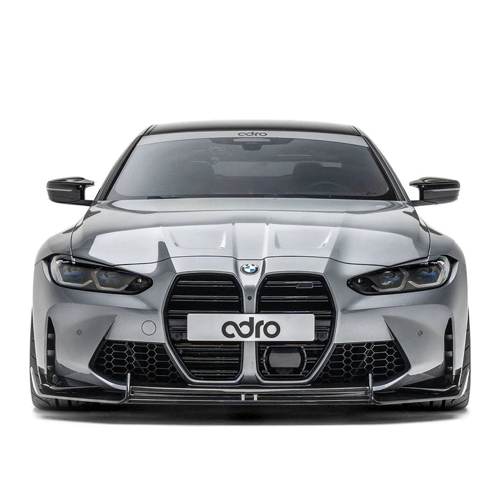 ADRO BMW G8X M3/M4 PREPREG CARBON FIBER FRONT LIP (STOCK BUMPER)