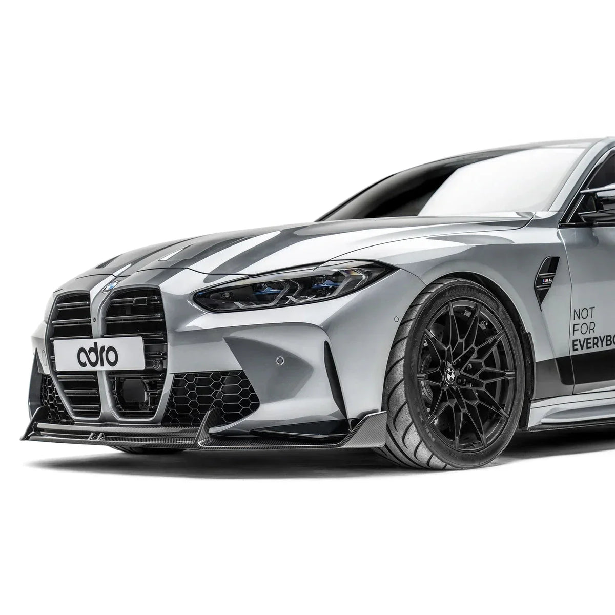 ADRO BMW G8X M3/M4 PREPREG CARBON FIBER FRONT LIP (STOCK BUMPER)