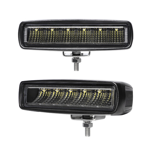 LED werklamp 9 tot 32V DC 36 W met remlicht