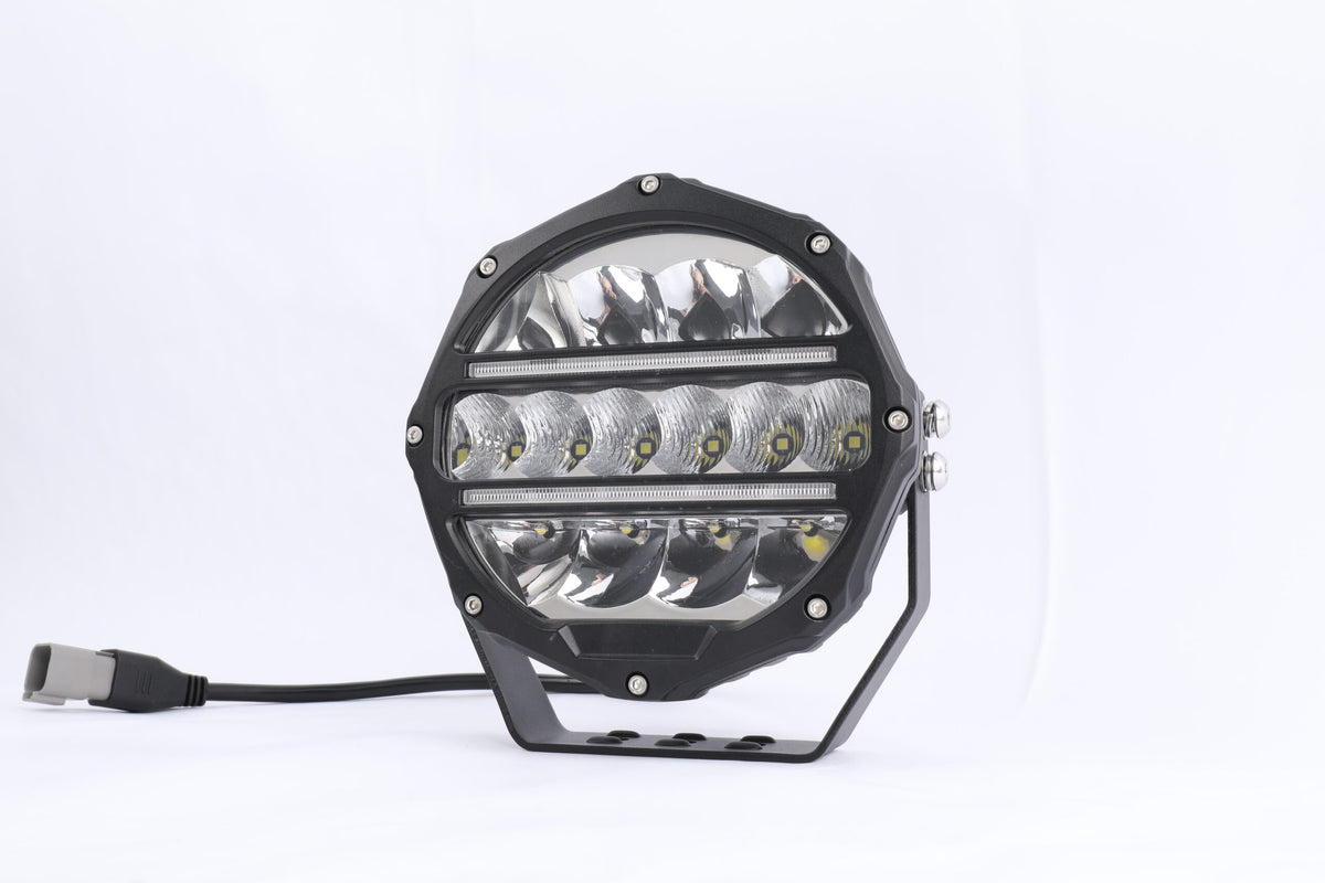 LED verstraler 9 tot 32V DC 7 inch 70 W