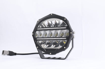 LED verstraler 9 tot 32V DC 7 inch 70 W