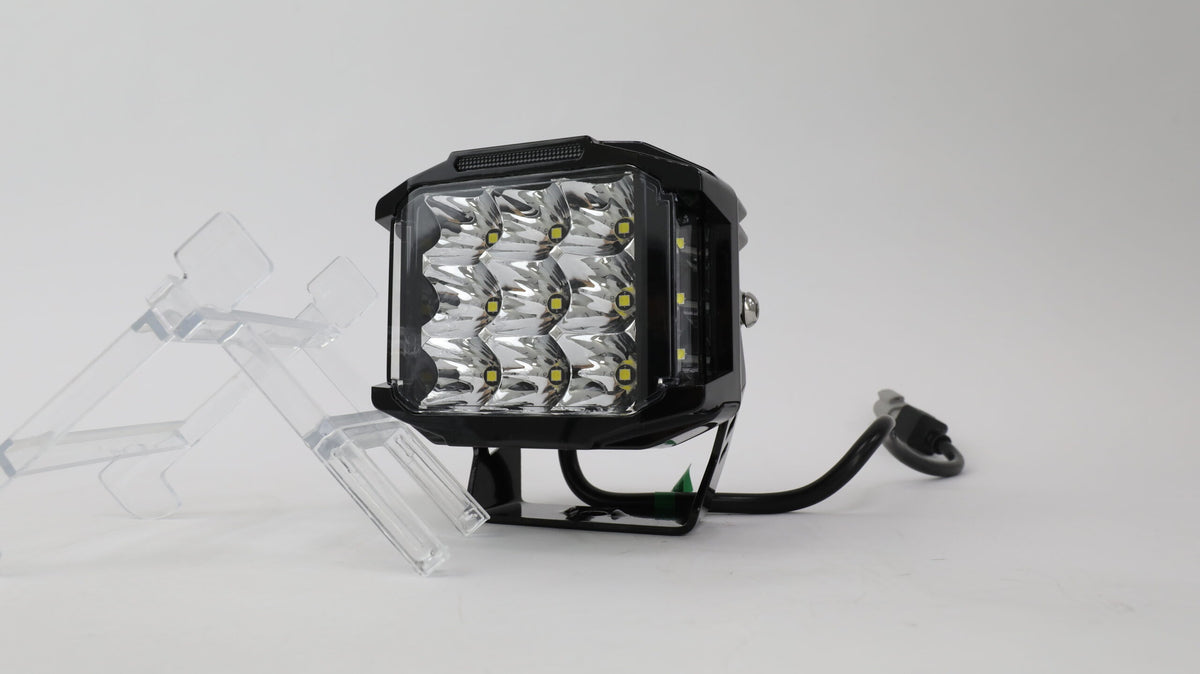 LED werklampen set 9 tot 32V DC 188W combo met side shooter