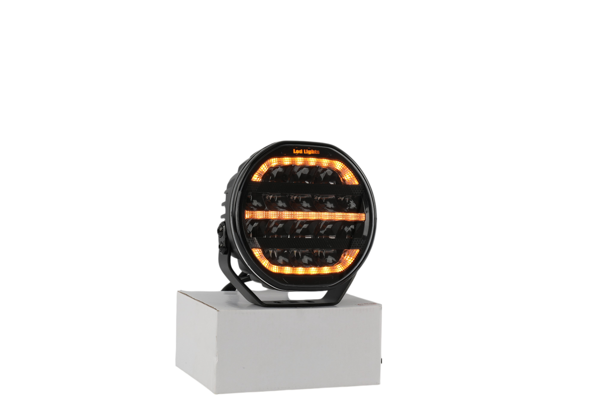 LED verstraler 9 tot 32V DC 7 inch 80 W, foto 2