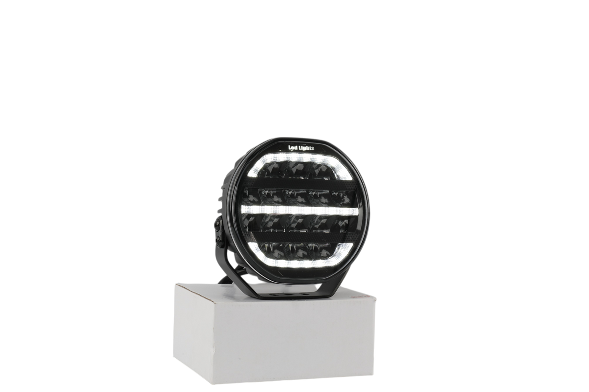 LED verstraler 9 tot 32V DC 7 inch 80 W, foto 3