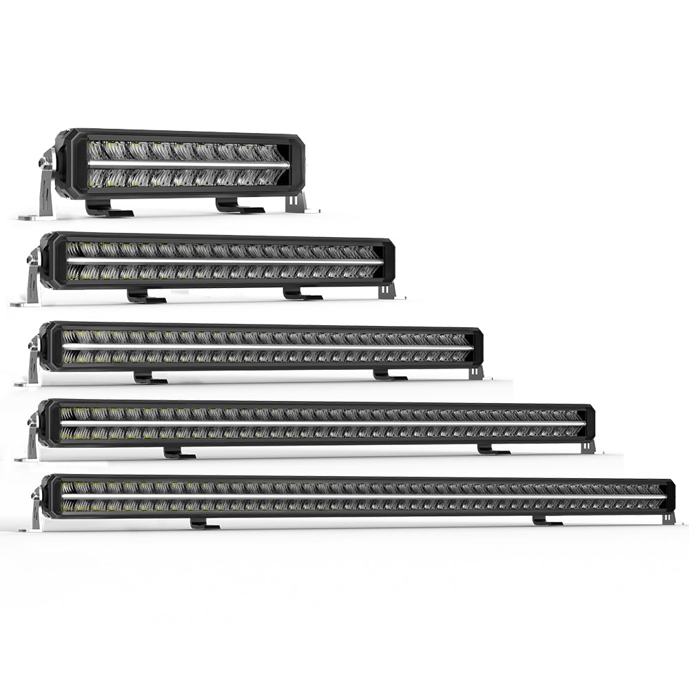 LED light bar 9 tot 32V DC met DRL, 12 tot 42 inch