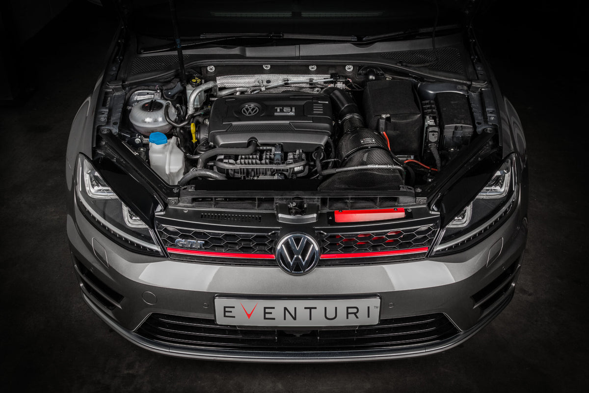 Eventuri carbon inlaatsysteem voor Volkswagen Golf 7 GTI en R en Audi S3 8V