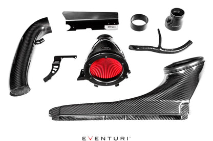 Eventuri carbon inlaatsysteem voor Audi RS3 8V tweede generatie en TT RS 8S