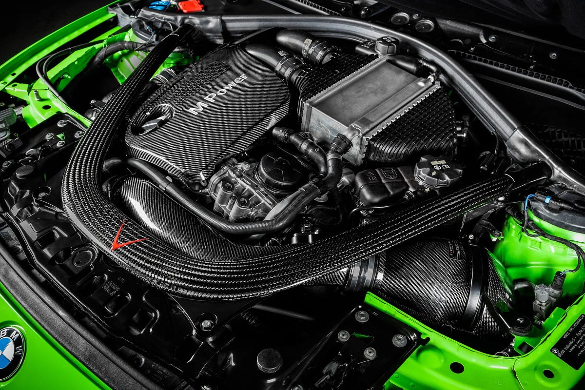 Eventuri carbon inlaatsysteem V2 voor BMW M3 F80 en M4 F82, F83