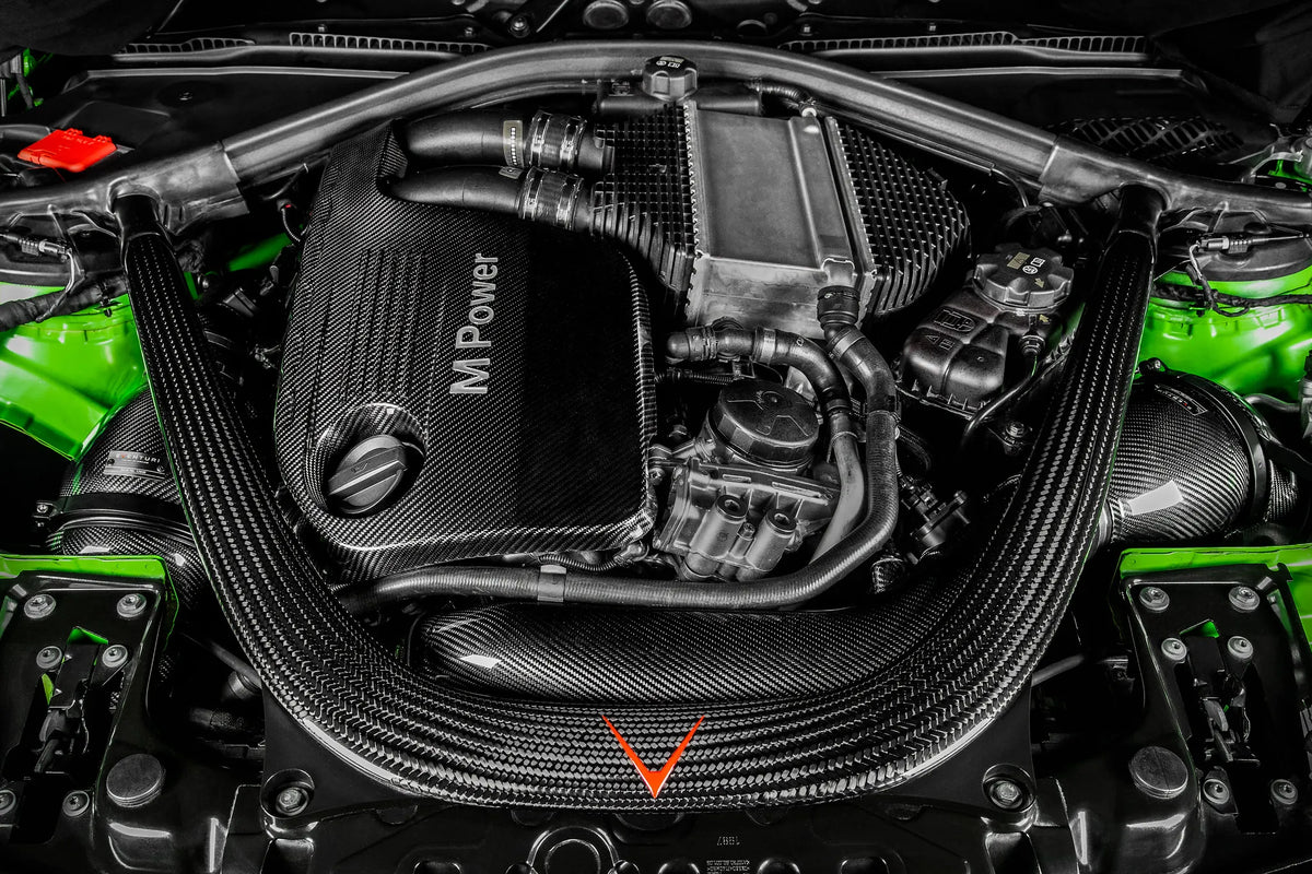 Eventuri carbon inlaatsysteem V2 voor BMW M3 F80 en M4 F82, F83