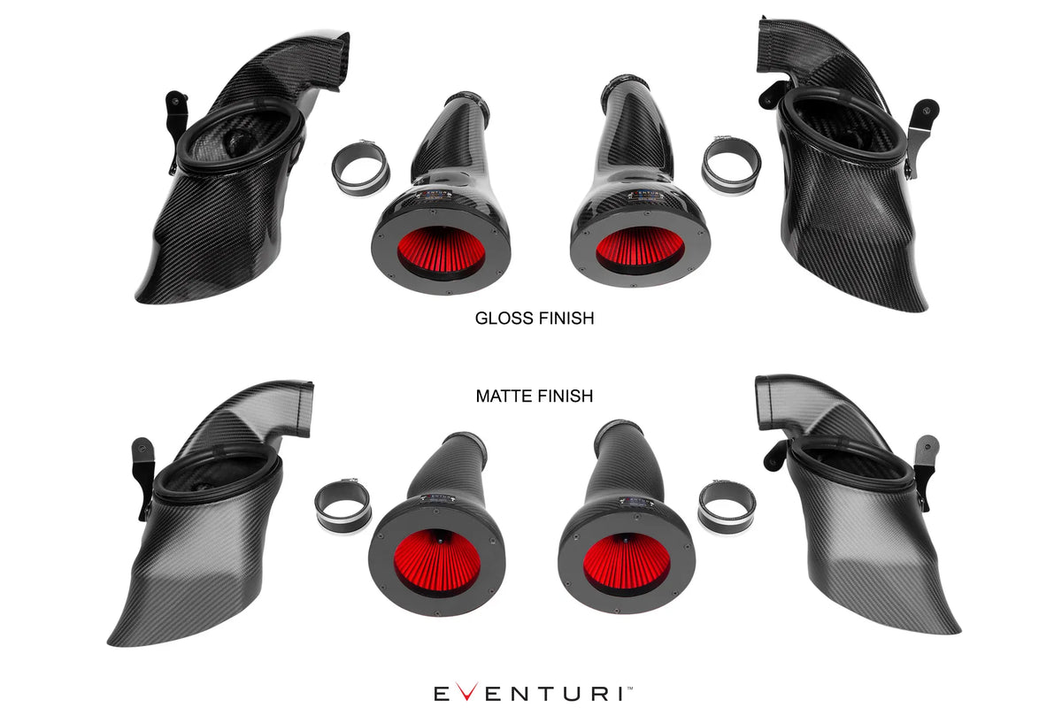 Eventuri carbon inlaatsysteem voor BMW M5 G90 en M5 Touring G99 (glanzend carbon)