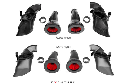 Eventuri carbon inlaatsysteem voor BMW M5 G90 en M5 Touring G99 (glanzend carbon)