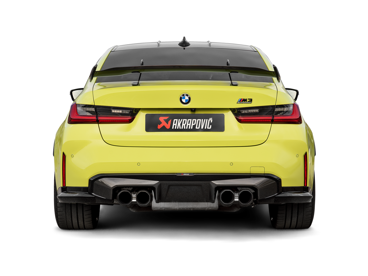 Akrapovič Slip-On Line (Titanium) for BMW M3 (G80, G81) - OPF/GPF