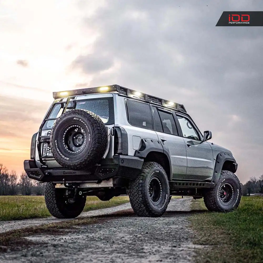 Aluminium dakdrager voor Nissan Patrol Y61 LWB, foto 9