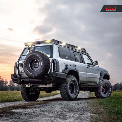 Aluminium dakdrager voor Nissan Patrol Y61 LWB, foto 9