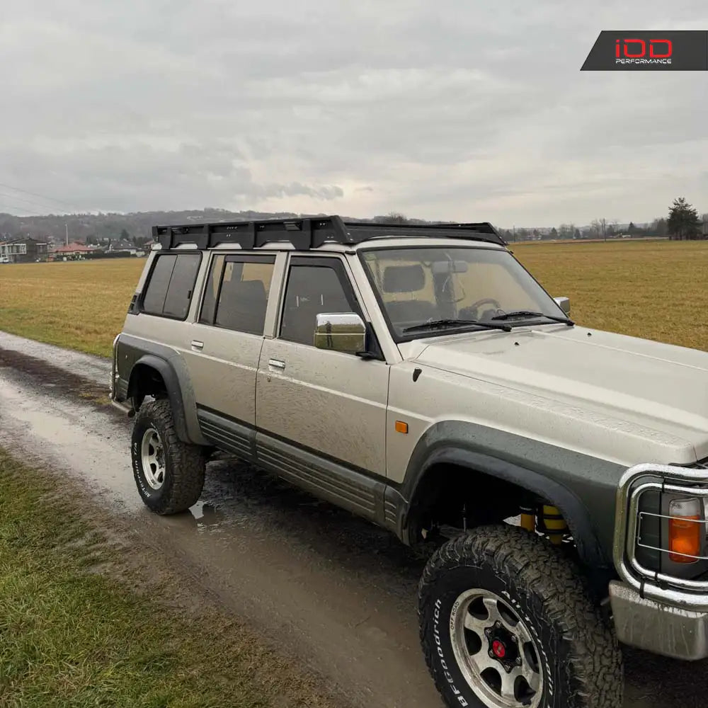 Aluminium dakdrager voor Nissan Patrol Y60 LWB, foto 17