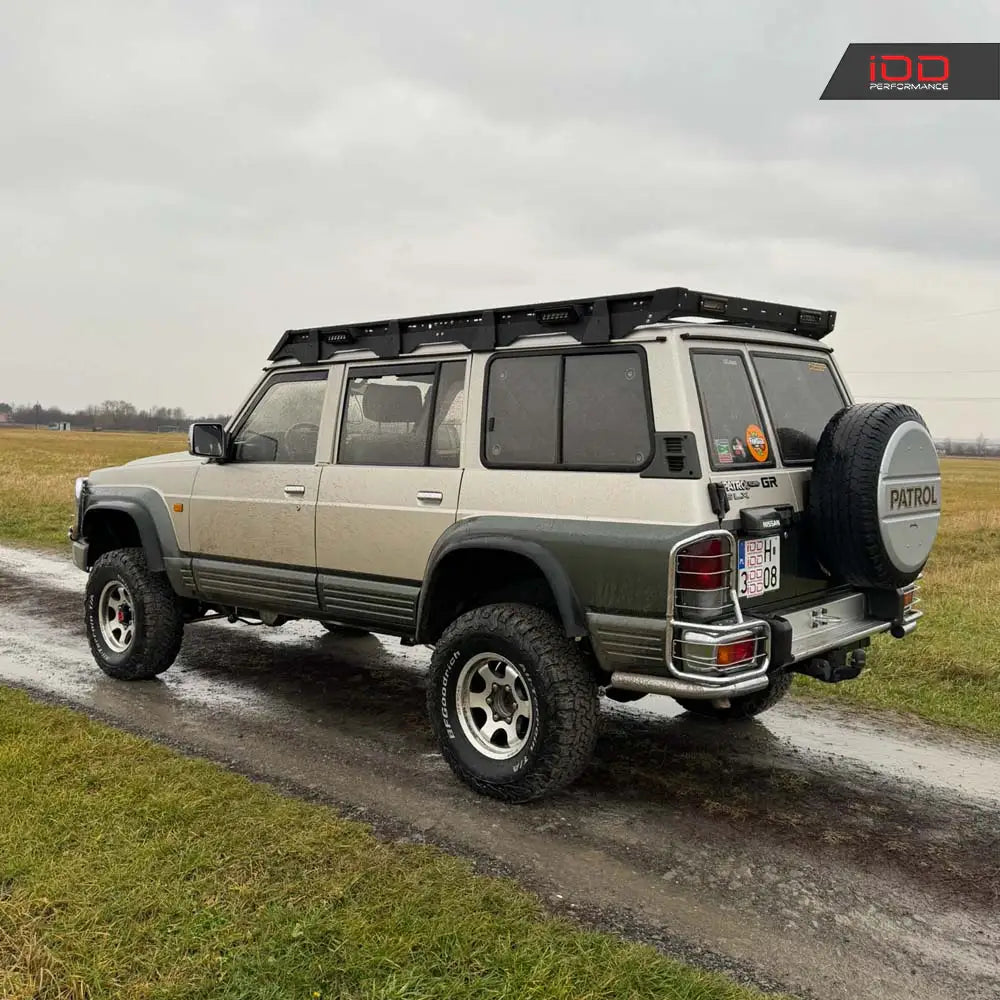 Aluminium dakdrager voor Nissan Patrol Y60 LWB, foto 19